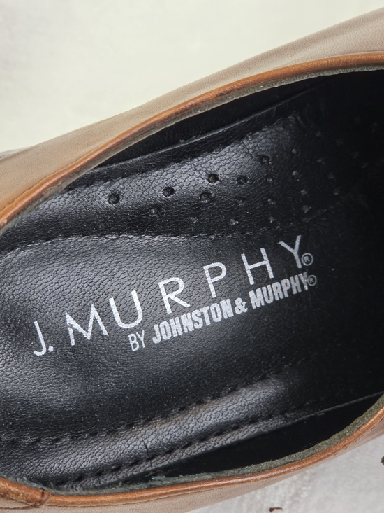 Johnston and Murphy Flynch Monk Strap Loafers Dress Shoes Mens 9.5M Brown main image 6